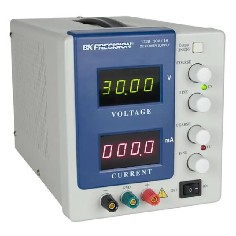 BK Precision 1739 [1739-220V] Low Current High Resolution DC Power Supply, 30V/1A, 220VAC Line Input