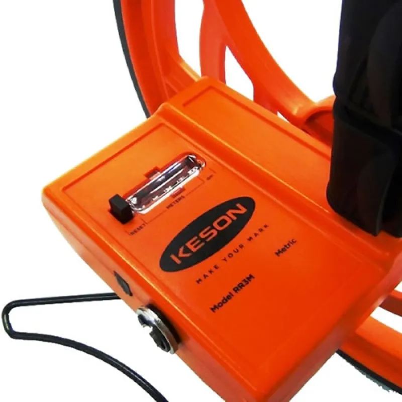 Keson RR3M [RR3M] Polycast Roadrunner Telescopic Measuring Wheel - Meter, Decimeter