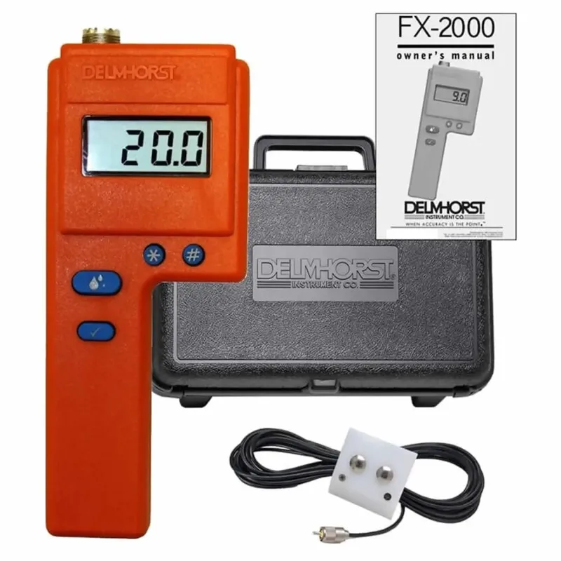 Delmhorst FX-2000 [FX-2000/1986/40] Digital Moisture Meter 1986/40 Value Package