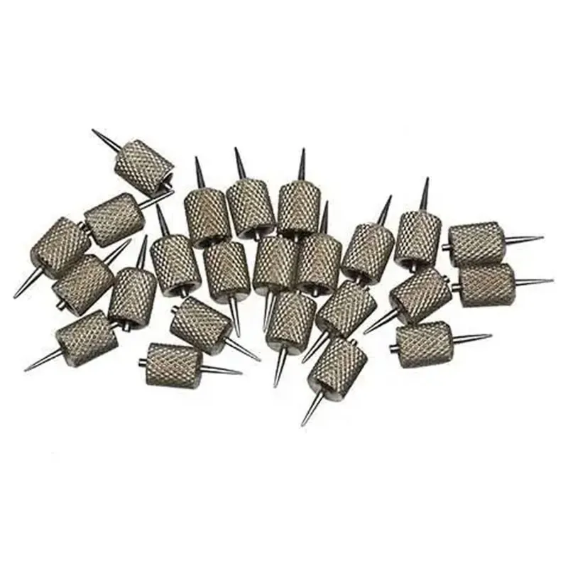 Delmhorst 2497/A-103/24 Uninsulated Pin with Retainer, 5/8" Penetration, Pack of 24