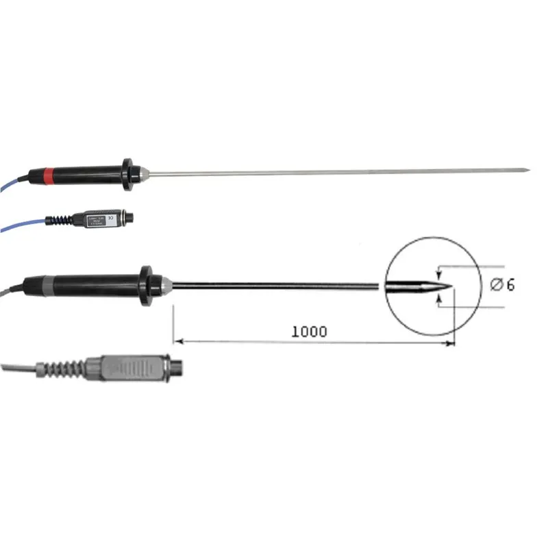 Delta Ohm TP472I.10 Penetration Probe with SICRAM Module, Pt100 Sensor, -50 +400 °C