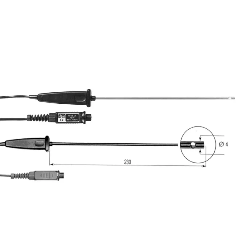 Delta Ohm TP475A.O Air Probe with SICRAM Module, Pt100 Sensor, -50 +250 °C
