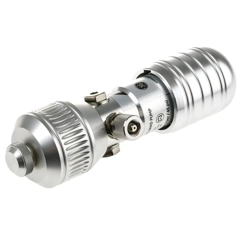 Druck PV210 [PV210-104S-P-2-04-G] Low Pressure Pneumatic Test Kit with PV210 Hand Pump, DPI 104-IS Intrinsically Safe Pressure Gauge 10 psi (700 mbar) Gauge, NPT Fittings