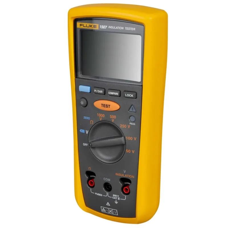Fluke 1507 [FLUKE-1507] Megohmmeter/Insulation Resistance Tester, 600VAC/DC, 1000V/10 GΩ Insulation Test Voltage