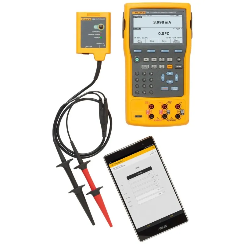 Fluke 754 [FLUKE-754/154 BU] Documenting Process Calibrator with HART Communications/Diagnostic and Carrying Case