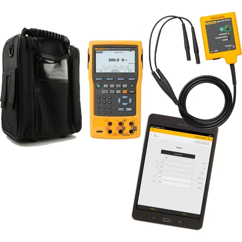 Fluke 754 [FLUKE-754/154 BU] Documenting Process Calibrator with HART Communications/Diagnostic and Carrying Case