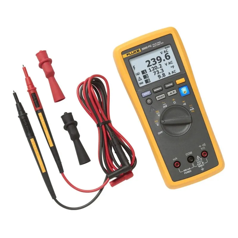 Fluke 3000 FC [FLK-3000FC] Wireless True-RMS Digital Multimeter w/ Fluke Connect Compatibility