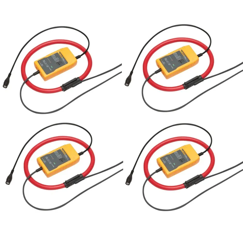 Fluke i3000s Flex [I3000S FLEX-4PK] AC Current Flex Clamps/BNC, 3000A AC Switchable, 24 in. (Pack of 4)