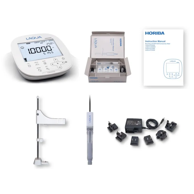 Horiba LAQUA F 2000-S [000052306] pH/ORP/Ion/Temperature (°C/°F) Bench Meter with Fluoride ION Testing