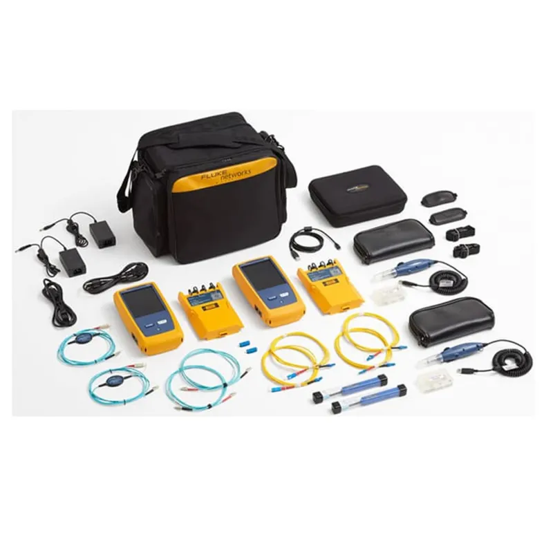 Fluke Networks CFP2 [CFP2-100-QI] CertiFiber Pro Quad OLTS w/ Double Ended Inspection, Wi-Fi Adapter