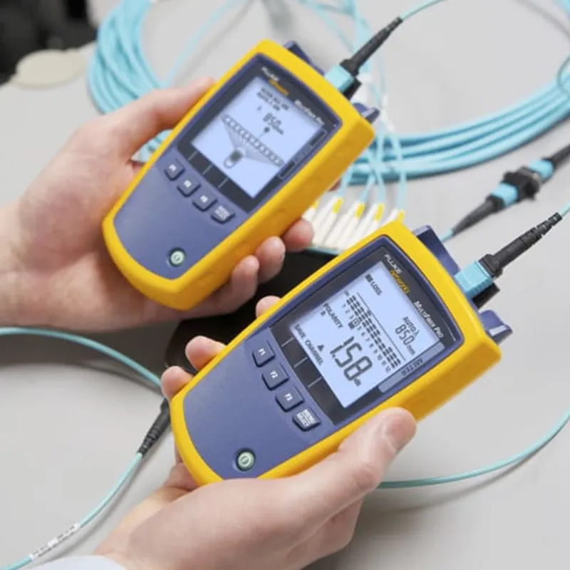 Fluke Networks MFTK MultiFiber Pro Optical Power Meter and Fiber Test Kits