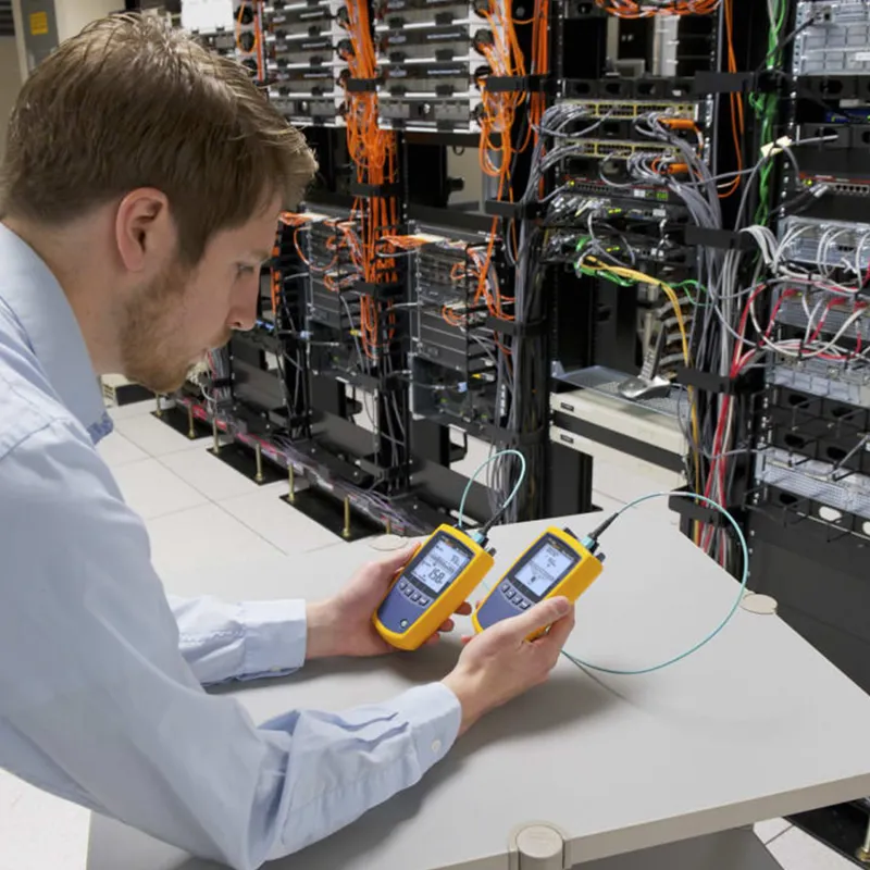 Fluke Networks MFTK MultiFiber Pro Optical Power Meter and Fiber Test Kits