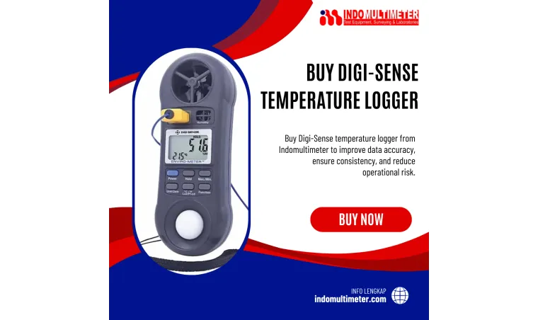 Buy Digi-Sense Temperature Logger for More Precise Professional Temperature Monitoring