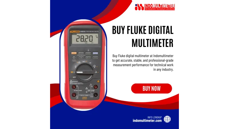 Buy Fluke Digital Multimeter — High-Accuracy Solution for Professional Electrical Testing
