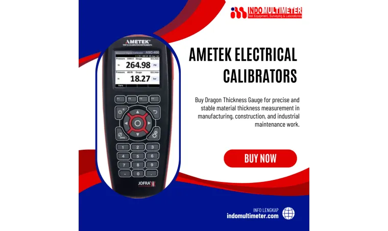 Ametek Electrical Calibrators: Trusted Distributor for Precision Industrial Calibration Needs