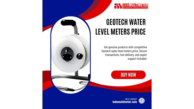 Geotech Water Level Meters Price from Authorized Distributor