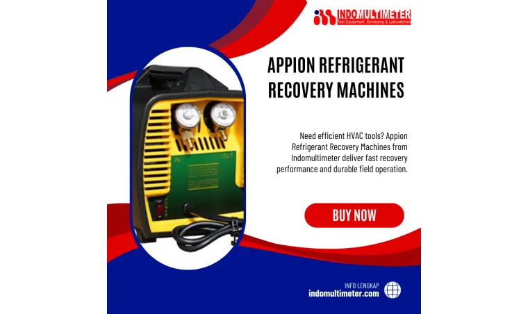 Appion Refrigerant Recovery Machines for Efficient Professional HVAC Work