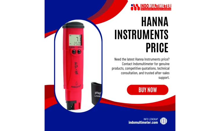 Hanna Instruments Price | Request the Best Quote from Indomultimeter