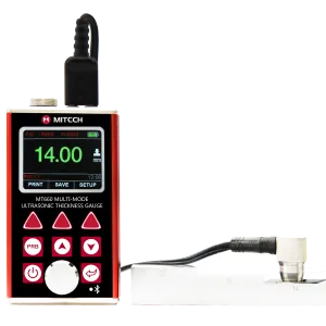 Mitech MT-200 [MT200] Digital Ultrasonic Thickness Gauge Meter Tester 
