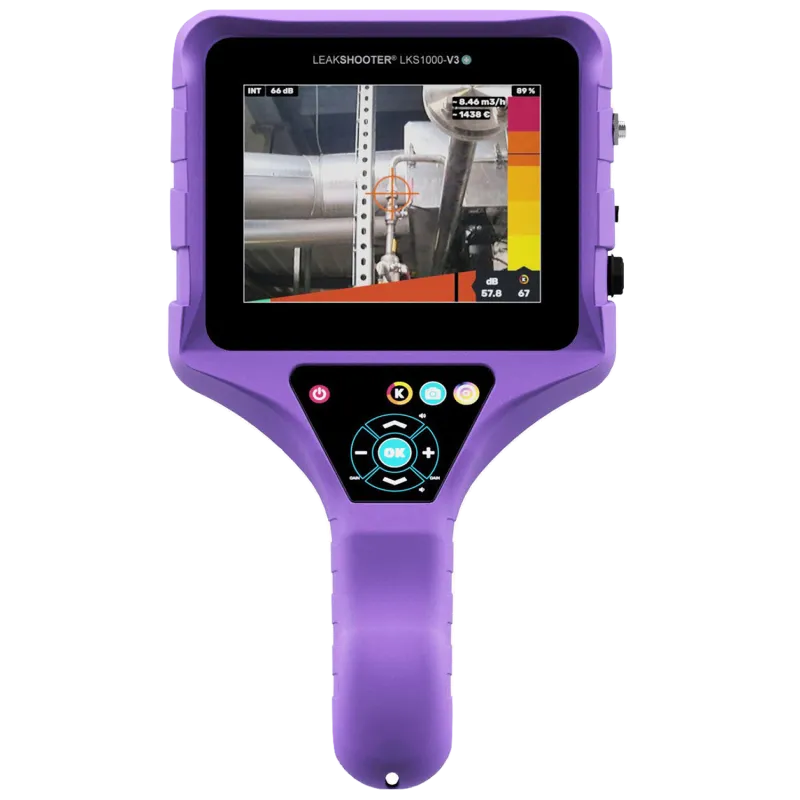 Synergys LeakShooter V3T+PRO [LKS1000-V3T-PLUS-PRO] Touchscreen Ultrasonic Leak Detector