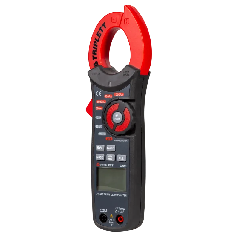 Triplett 9325 [9325] 1000A AC /DC True-RMS Clamp-On Meter