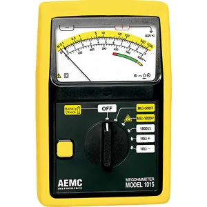 AEMC 1015 [1403.01] Megohmmeter Analog, Tegangan Uji 500 V/1000 V