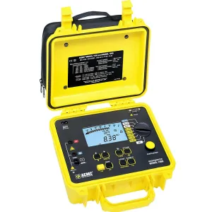 AEMC 1060 [2130.03] Megohmmeter Digital/Analog dengan Antarmuka RS-232 &amp; Memori Tambahan, Tegangan Uji Maksimum 1000 V