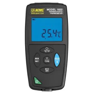 AEMC 1822 [2121.75] Perekam Data Termometer Termokopel, Saluran Ganda