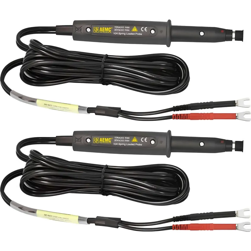 AEMC 2118.77 Probe Kelvin Berpegas, 10A, 10 kaki