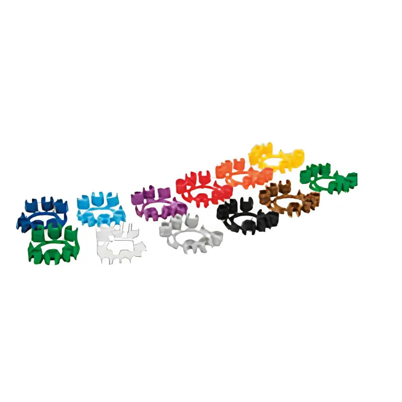 AEMC 2140.45 Set Pengganti Berisi 12 Penanda ID Masukan Berwarna untuk Seri PowerPad