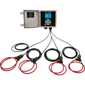 AEMC DL914 [2153.62] Perekam Data AC 4 Saluran Tahan Air True-RMS dengan Kapasitas 300/3000 A, TRMS, Wi-Fi, dan Perangkat Lunak DataView