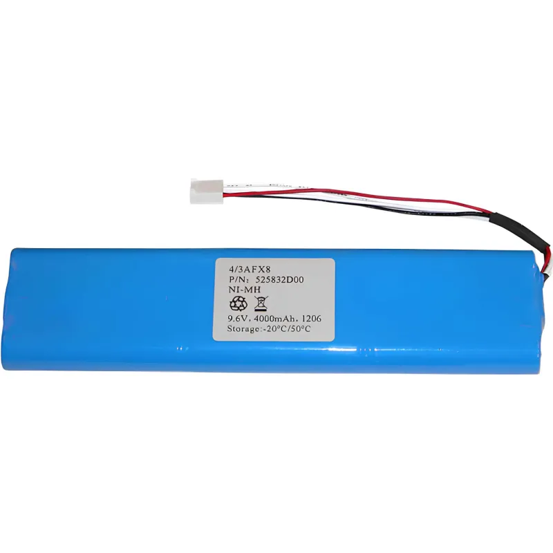 AEMC 2960.21 Baterai Isi Ulang Pengganti untuk Megohmmeter/Penguji Resistansi Tanah tipe 1060/5050/5060/5070/6505/4630/6470/6470-B/6471/6472, 9,6 V