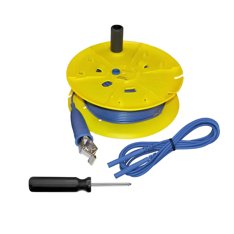 AEMC 5000.07 Kabel Pengganti Warna Biru untuk Kit Penguji Resistansi Tanah, 150 kaki.