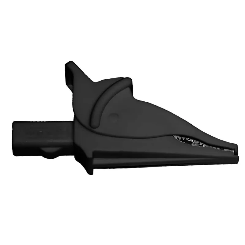 AEMC 5000.99 Klem Buaya Pengaman, Hitam (1000 V CAT IV, 15 A, UL V2)