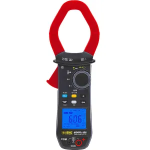 AEMC 606 [2139.62] True-RMS AC/DC Power Clamp-On Meter with Ohms/Continuity/Energy/Power/THD, 1200VAC/1700VDC, 2000AAC/3000ADC