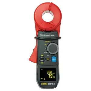 AEMC 6416 [2141.01] Alat Uji Resistansi Arde Tipe Clamp-On dengan Rahang 1,37 in., Fungsi Alarm dan Memori, serta Indikasi Tegangan Arde