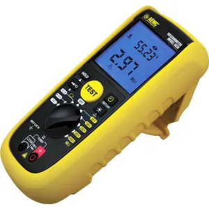 AEMC 6529 [2126.55] Megohmmeter Digital, 50 V, 100 V, 250 V, 500 V, 1000 V, 420 kΩ, V, Pengujian Kontinuitas, Alarm, dan Timer, PI/DAR