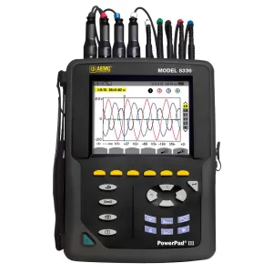 AEMC PowerPad III Model 8336 Power Quality Analyzers