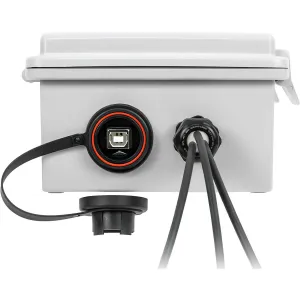AEMC DL913 [2153.61] Perekam Data AC 4 Saluran Tahan Air dengan Pengukuran True-RMS, 300/3000 A, TRMS, Wi-Fi, dan Perangkat Lunak DataView
