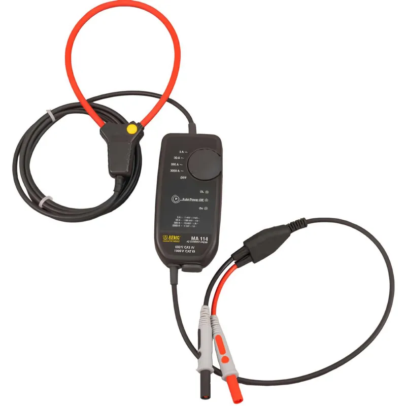 AEMC MA114 [2153.41] MiniFlex Current Sensor, 14 in. 3A/1mV/mA, 30A/100mV/A, 300A/10mV/A, 3000A/1mV/A