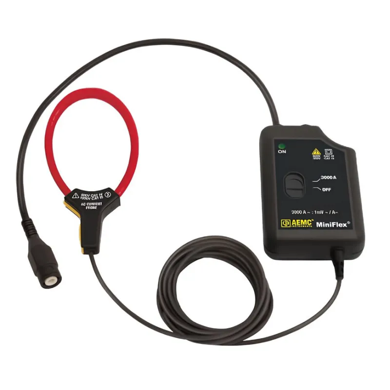 AEMC MF 3000-14-1-1 HF [2126.86] MiniFlex High Frequency Sensor, 3000A, 14 in., 1 mV/A