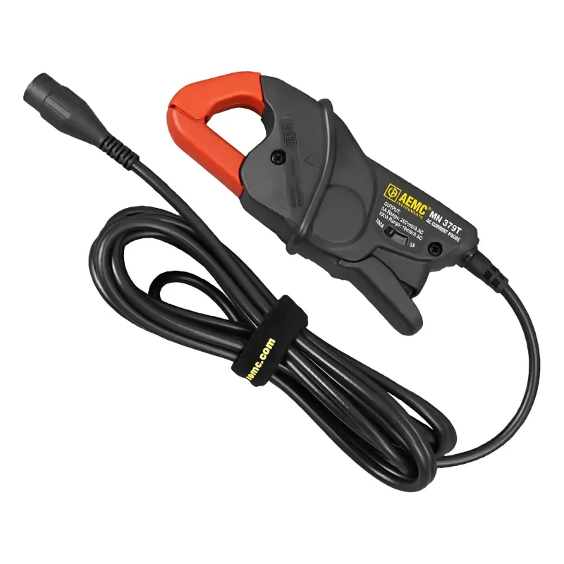 AEMC MN379T [2153.02] Probe Arus AC dengan Kabel BNC sepanjang 10 kaki (5 A, 200 mV/A dan 100 A, 10 mV/A)
