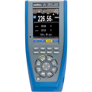 AEMC MTX 3293B [2154.04] Multimeter Digital ASYC IV Genggam True-RMS dengan Layar Grafis Berwarna/USB, 100 mV hingga 1000 V, 100.000 Counts