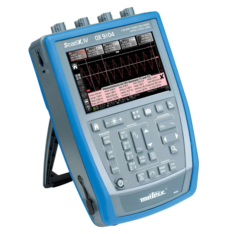 AEMC OX9104 IV [2150.33] 100MHz, 4-Channel, 2.5 GS/s Handscope Portable Oscilloscope