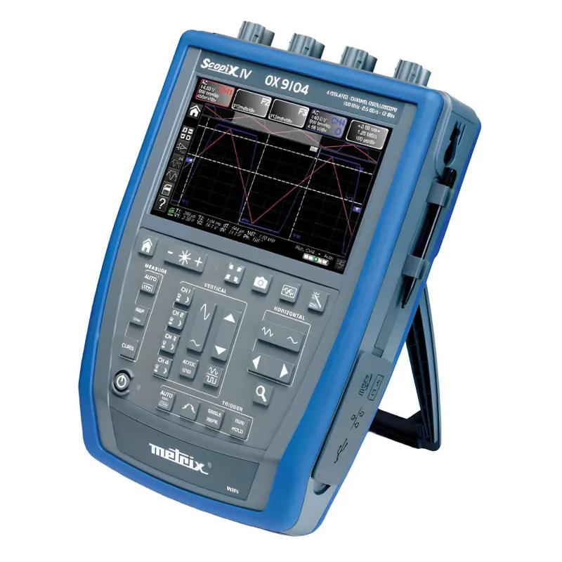 AEMC OX9104 IV [2150.33] 100MHz, 4-Channel, 2.5 GS/s Handscope Portable Oscilloscope