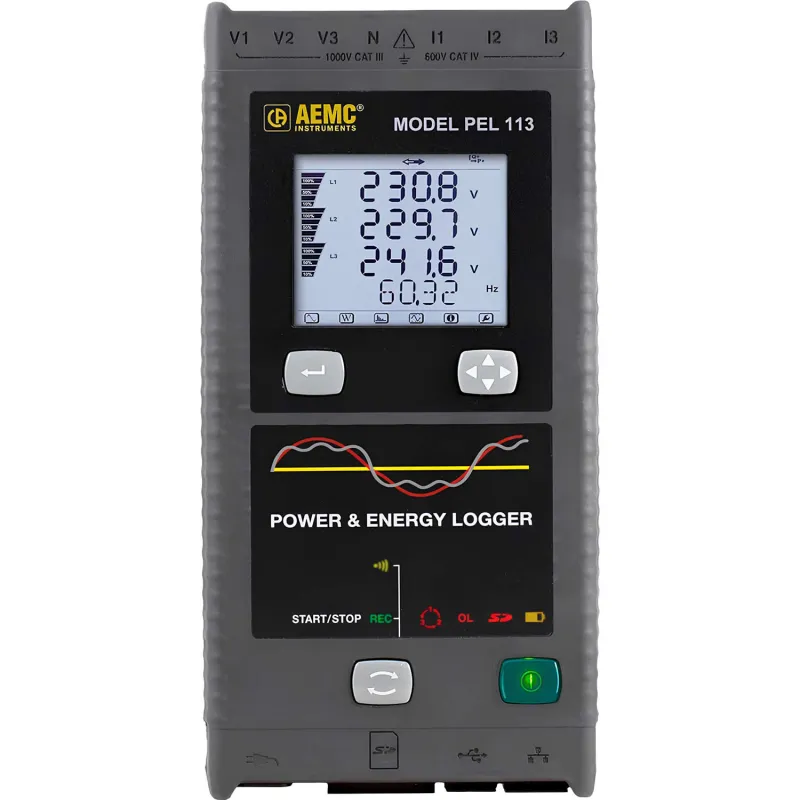 AEMC PEL 113 Alat Perekam Daya dan Energi