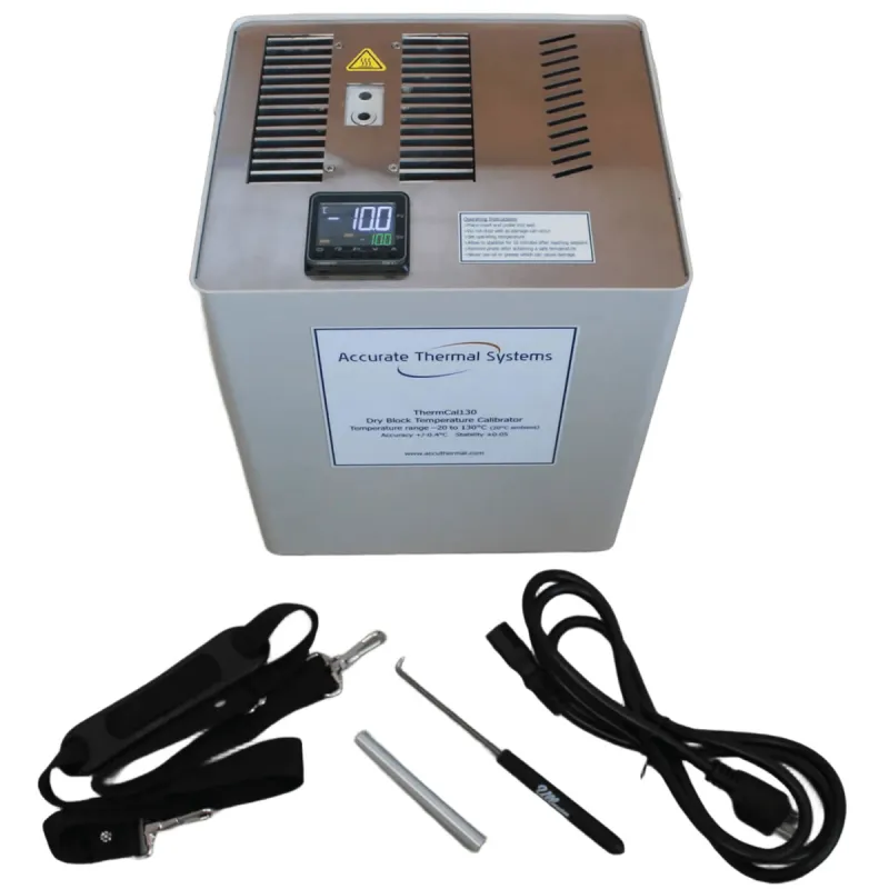 Accurate Thermal Systems ThermCal130 Alat Kalibrasi Suhu, -20°C hingga 130°C (-4°F hingga 266°F)
