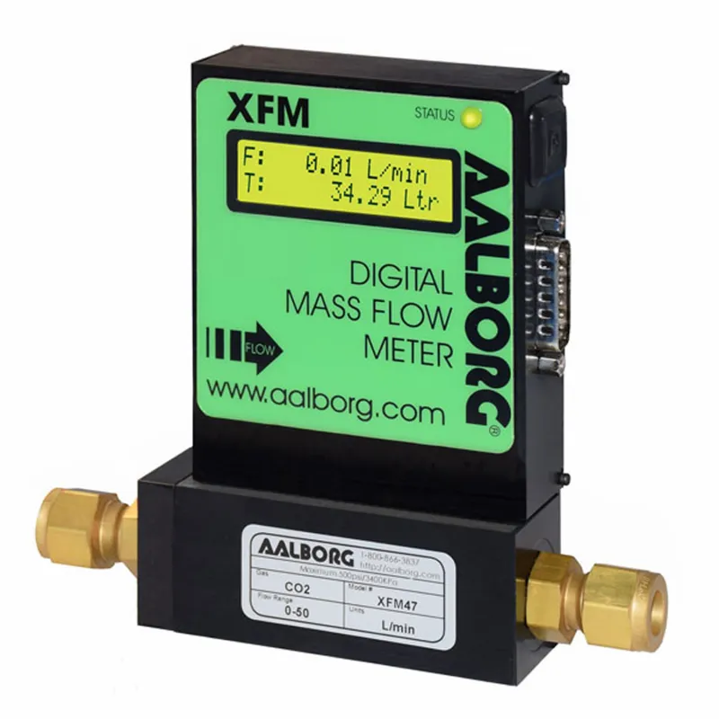 Aalborg XFM07 Mass Flow Meter,  Up to 0.5 L/min