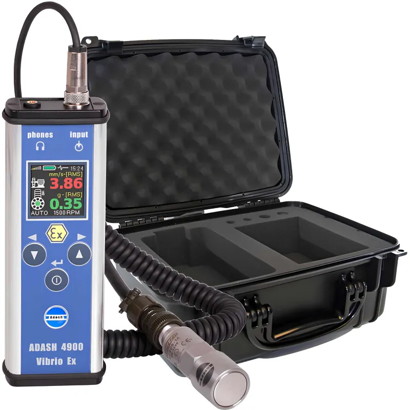 Adash A4900 VIBRIO M EX [A4900M EX KIT] Vibration Analyzer Kit (Intrinsically Safe Version)