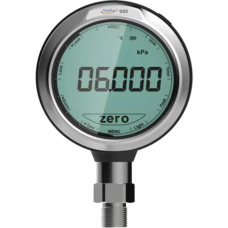 Additel ADT685-10-GP Digital Pressure Gauge with Gauge Pressure Type, 0.1% of Full Span Accuracy